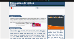 Desktop Screenshot of conjugacao-de-verbos.com