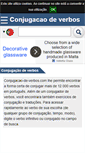Mobile Screenshot of conjugacao-de-verbos.com